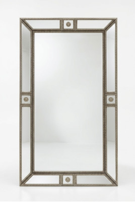 Espejo de lujo Barroco Rococó espejo de pared Muebles italianos Pequeño espejo