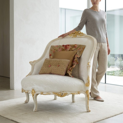 Sillón de 1 plaza, sofá acolchado, sofá individual Chesterfield, butaca de orejas muebles