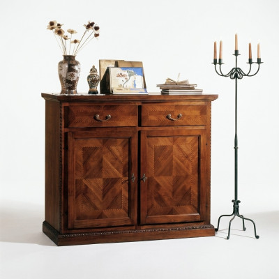 Comoda Cajones Madera Cómoda Armario Armarios Maciza Cómoda Sala de estar Nuevo