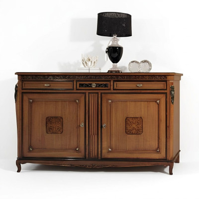 Cómoda Salón Cómoda Cajones Madera Aparador Armario Armarios Macizos