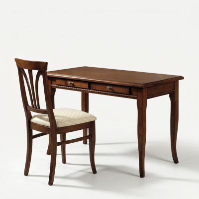 Mesa escritorio secretaria escritorios Muebles italianos Silla conjunto oficina 2 piezas