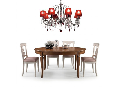 Conjunto completo de mesa de comedor 4 sillas Conjunto de comedor Grupo Esencia Mesa de madera Mesas de 5 piezas