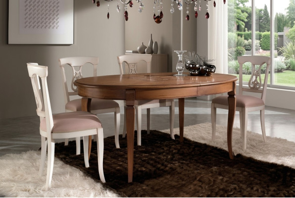 Comedor Sala de estar Mesas de comedor Mesas Mesa Muebles Mesa de comedor Madera natural Estilo retro