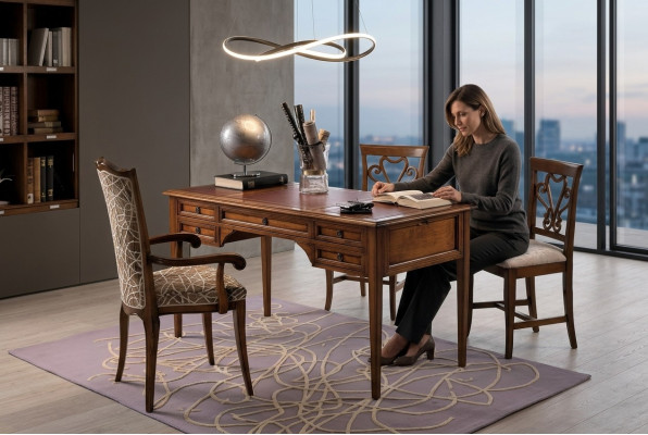 Escritorio Mesa italiana Escritorios Muebles de computadora Mesas Muebles Italia