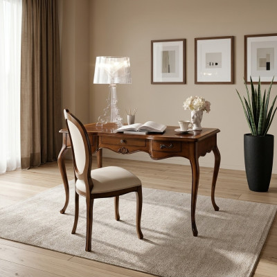 Mesa de oficina Escritorio Secretaria Escritorios Muebles italianos Mesas de madera