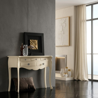 Muebles de consola de madera para teléfono italiano, mesas auxiliares nuevas.