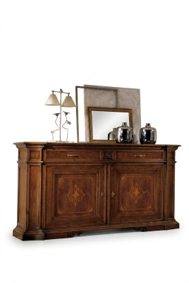 Luxus cómoda alta armario cajoneras buffet armarios madera marrón muebles italianos