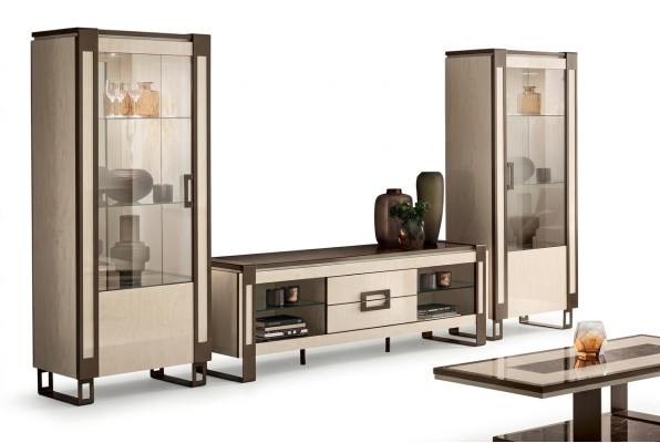 Diseño de cómoda armario aparador Estilo moderno Aparadores Bajo mueble de televisión.