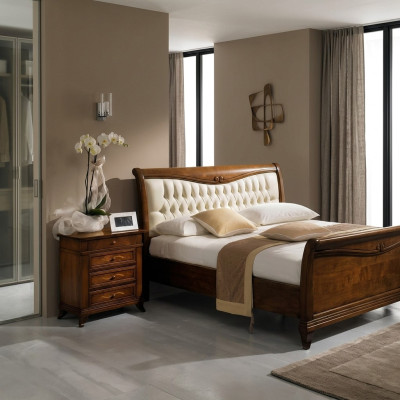 Mesa de noche Mesita Mesas Muebles Madera Nuevo Consolas de diseño italiano