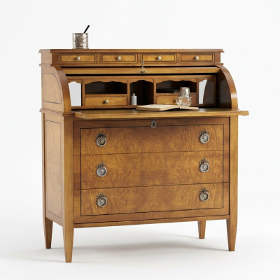 Diseño de mesa de secretaria de lujo mueble de oficina de madera Escritorio nuevo
