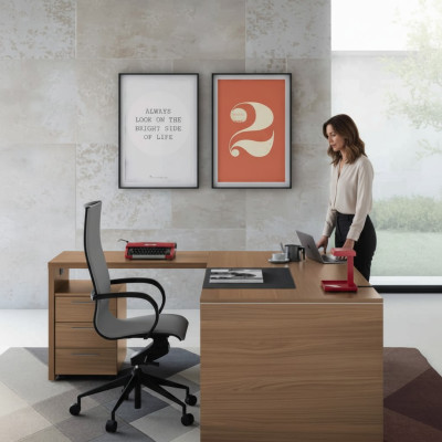 Escritorio Mesa de trabajo Mesa de oficina Escritorio de esquina Mesa de ordenador Mesa Muebles