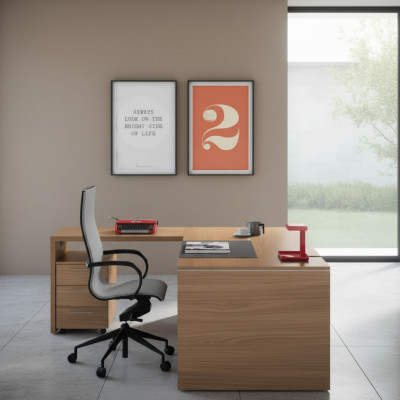 Escritorio Mesa de trabajo Mesa de oficina Escritorio de esquina Mesa de ordenador Mesa Muebles