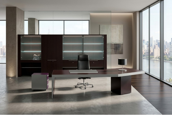 Mobiliario de esquina italiano Escritorio Mesa Muebles Muebles de oficina Nuevo