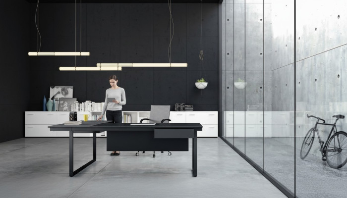 Muebles de oficina computadora esquina escritorio escritorio mesa mesa mesa Italia