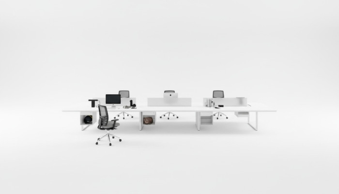 Mesa de computadora, mesa de oficina, mostrador para 6 personas, mesa para portátil, mesas, mesa de trabajo, nuevo.