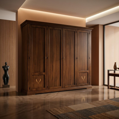 Armarios Estilo Muebles Dormitorio Casa de Campo Armario Ropero Sala Nuevo