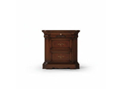 Mesita de noche mesa auxiliar madera mesas dormitorio muebles aparador marrón.