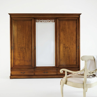 Armario de ropa Diseño de armarios Armarios con espejo Muebles Decoración Vaccari cav giovanni