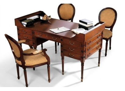 Mesa con silla Escritorio de madera Escritorio con cajones Mesa de trabajo 2 piezas