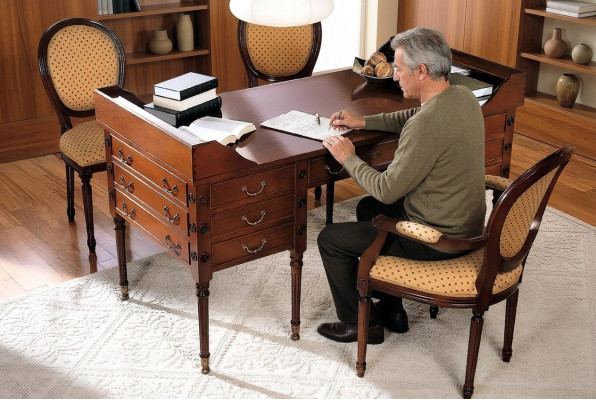 Escritorio Mesa italiana Escritorios Muebles de computadora Mesas Muebles Italia