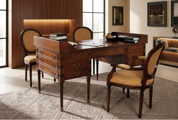 Escritorio Mesa italiana Escritorios Muebles de computadora Mesas Muebles Italia