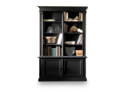 Mueble de separación, estantería, aparador, vitrina de madera, muebles italianos de lujo sólidos.