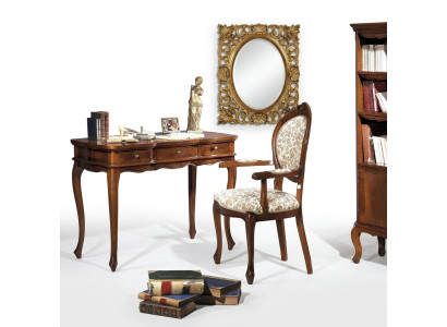 Escritorio Secretario Escritorios Muebles italianos Mesa Silla Conjunto Oficina 2 pcs