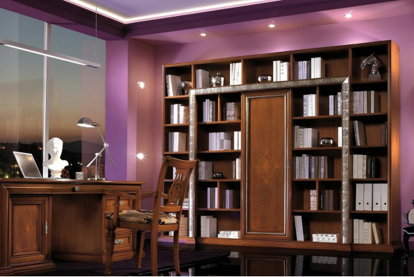 Escritorio de oficina mesa silla armario conjunto muebles de oficina armarios Italia macizo