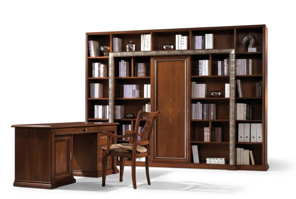 Escritorio de oficina mesa silla armario conjunto muebles de oficina armarios Italia macizo