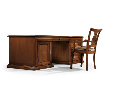 Escritorio Silla Mesas Estudio Mesa Oficina Conjunto de 2 piezas de mesa maciza