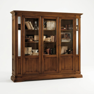 Armario estantería salón librería madera armario de oficina armarios vitrina Italia.