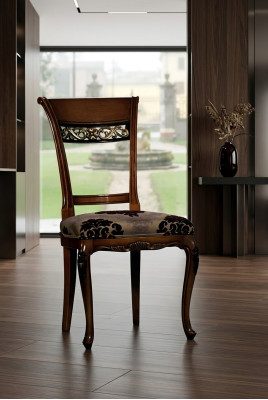 Sillas de madera maciza diseño de comedor silla con patrones tallados silla con respaldo muebles