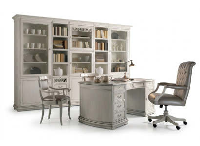 Muebles de oficina italianos, mobiliario de mesa, escritorio de madera maciza, mesas nuevas