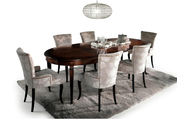 Mesa de comedor Conjunto Muebles de comedor Grupo de mobiliario Mesa + 6 sillas Juego de 7 piezas.