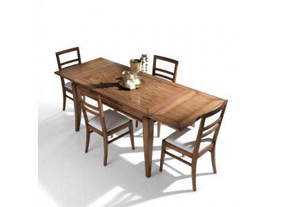 Mesa de comedor de madera natural diseño de mesa moderna comedor mesa deslizante nueva.