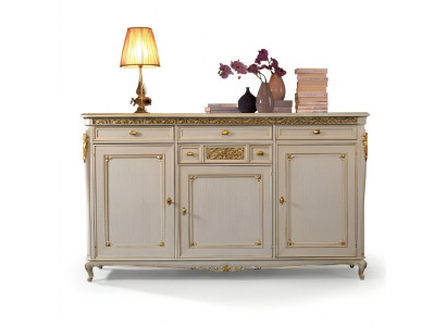 Lujo cómoda aparador buffet estilo antiguo cómodas muebles de lujo italianos