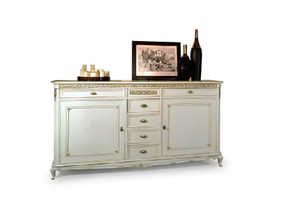 Cómoda Aparador Credenza Marrón Aparadores Madera Maciza Armario Muebles Cómodas