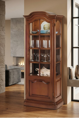 Mueble para TV de madera maciza Buffet Sala de estar Dracma CAV giovanni Vitrinas
