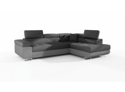 Eck Stoff Ecksofa L-Form Sofa Couch Design Couch Polster Textil Modern Textil  Tejido esquinero sofá de esquina en forma de L Sofá Diseño Sofá Tapicería Textil Moderno Textil