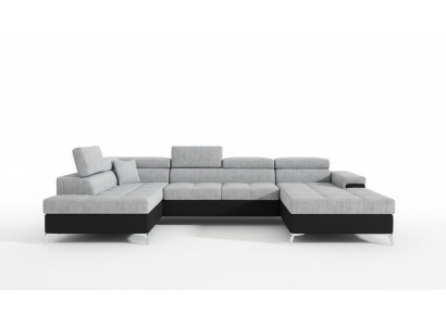 Tela en forma de U Sofá conjunto de salón Sofá esquinero Juego de muebles Diseño Moderno Sofá Moderno Nuevo