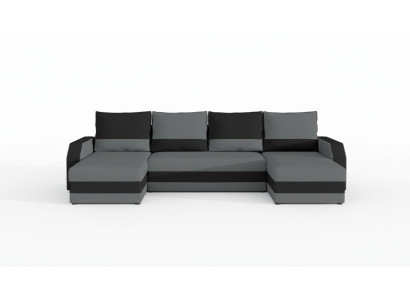 Esquina Tejido Sofá Chaise Longue en Forma de U Sofá Couch Diseño Sofá Tapizado Tela Moderna Tela