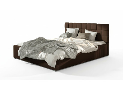 Diseñador cama dormitorio camas textil hotel lujo acolchado 200x200cm
