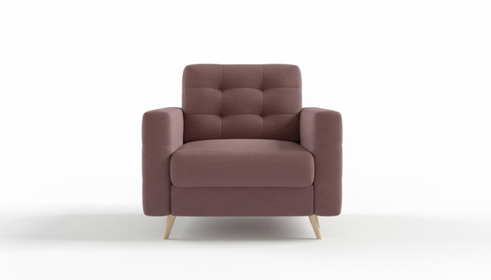 Sillón Silla Diseñador Tapicería Relax Tela Textil Salón Nuevo Televisión 1 Plaza