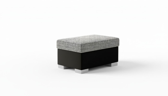 Taburete Pouf Sofá Tapizado Taburete Puff Reposapiés Otomana Taburete de muebles