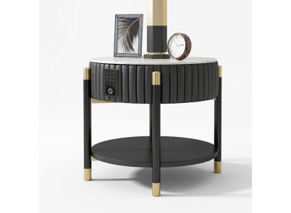 Mesa auxiliar Mesita de noche Mesa de centro Mesas de café Mesa de café Sistema de escaneo de huellas dactilares