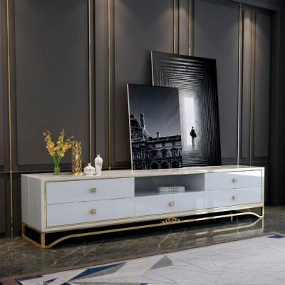 Aparador Armario de TV Mueble bajo Mueble de TV Mesa de televisión
