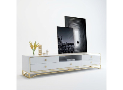 Aparador Armario de TV Mueble bajo Mueble de TV Mesa de televisión