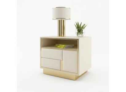 Mesa de noche consola auxiliar habitación dormitorio diseñador mesas metálicas consolas.