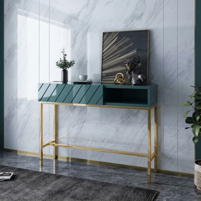 Mesa de madera de diseñador, mesa de consola, mesa de consola, mesas de consola, tocador