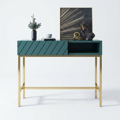 Mesa de madera de diseñador, mesa de consola, mesa de consola, mesas de consola, tocador